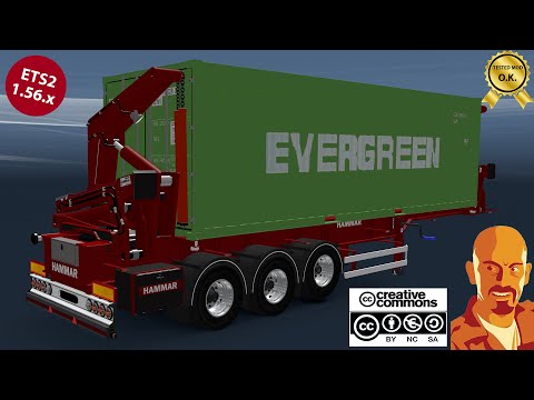 HAMMAR BOXLOADER TRAILERS v1.0 ETS2 1.54-1.56.x