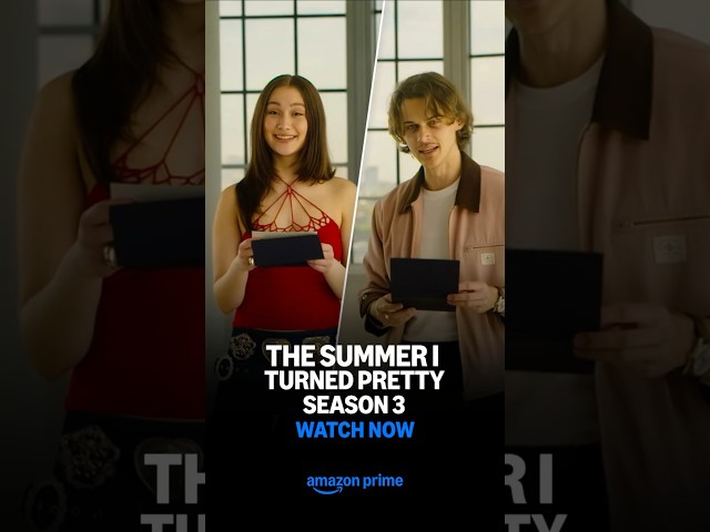 The Summer I Turned Pretty Season 3 - Watch Now | #primevideoindia #shorts #ytshorts