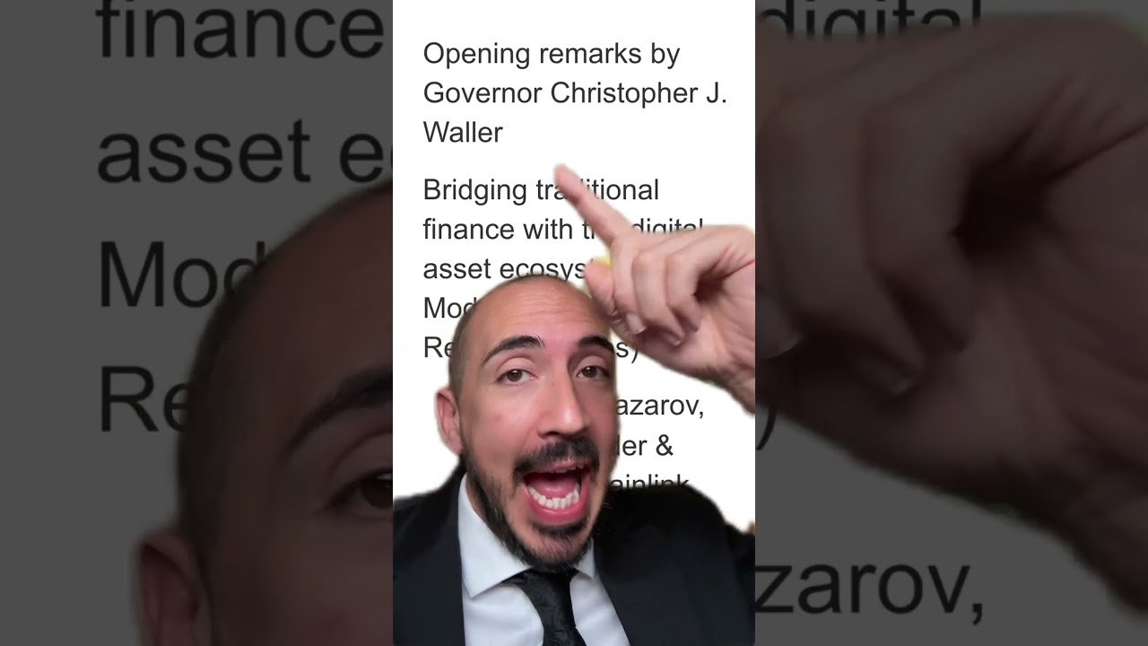 Chainlink Working With FEDERAL RESERVE (PROOF)