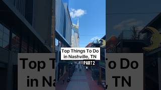 For more ideas on what to do, see & eat in Nashville, watch our travel guide Vlog! #nashville