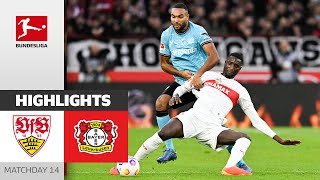 VfB Stuttgart — Bayer 04 Leverkusen 1-1 | Highlights | Matchday 14 – Bundesliga 2023/24
