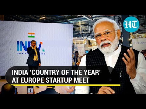 ‘Great Honour’: Modi Minister as India named ‘country of the year’ at Europe’s big start-up event