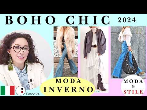 STILE BOHO CHIC COME PORTARLO IDEE OUTFIT di Tendenza e alla MODA INVERNO | Patoo74| abbigliamento