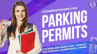 Custom Parking Permits & Hang Tags