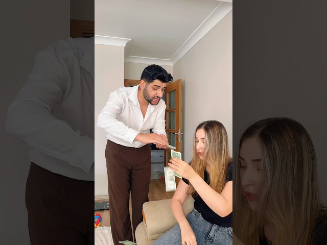 Herşeyin çözümü paraymış 💰😂