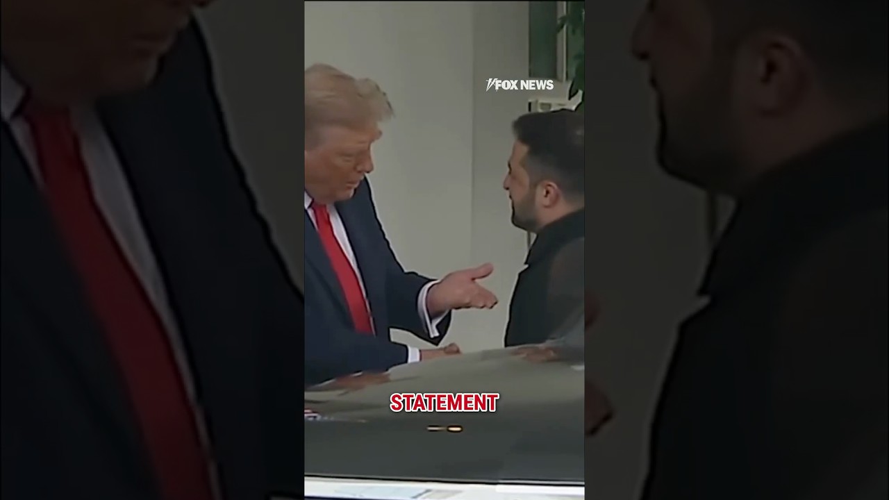 Trump SHOCKED Zelenskyy, Putin 'getting along' #shorts #foxnews #news #us #trump #zelenskyy #putin