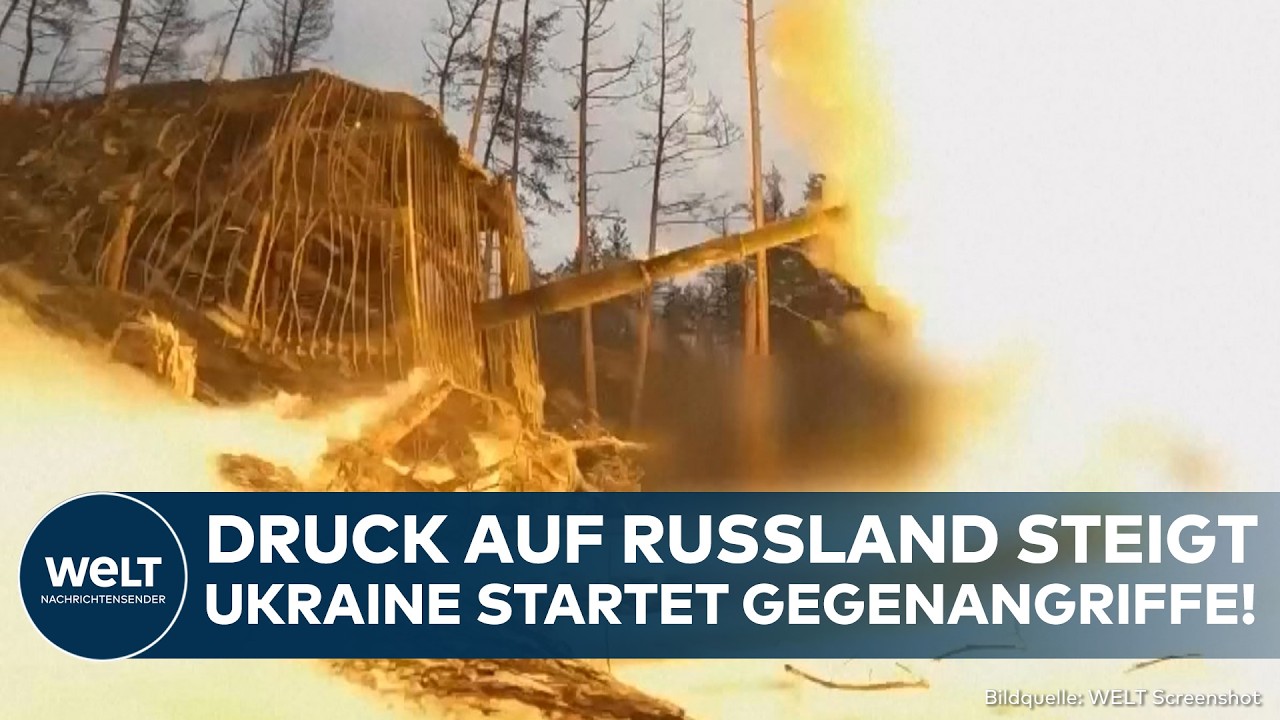 PUTINS KRIEG: Ukraine erhöht Druck auf Moskau! Militär startet Angriffe auf Ziele in Russland
