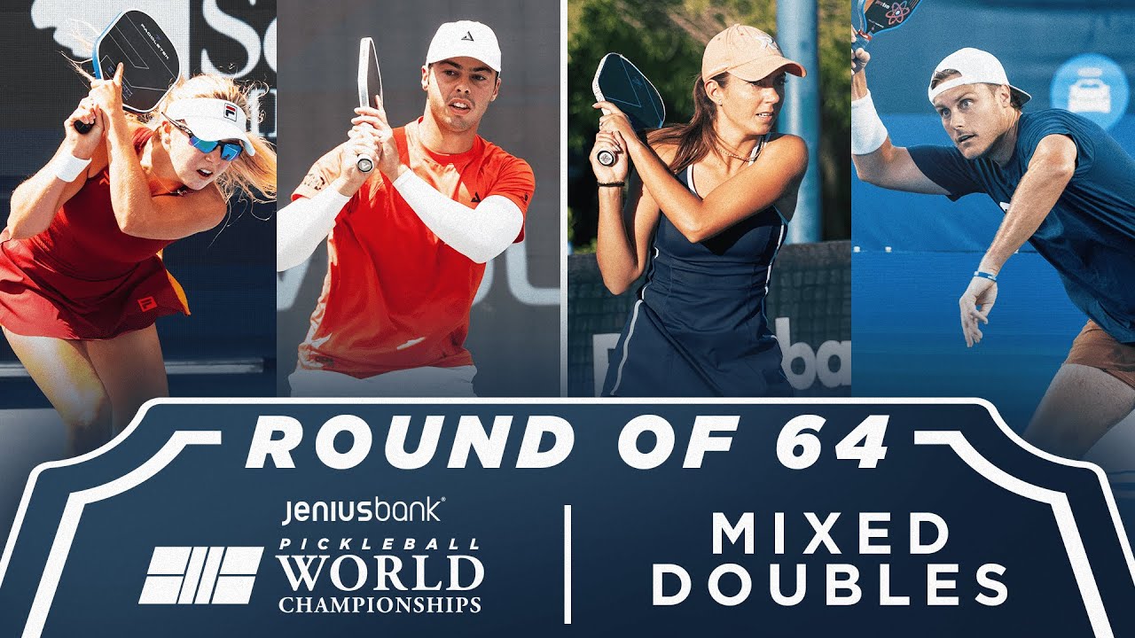 Waters/Johns v Di Laura/Dow at the Jenius Bank Pickleball World Championships