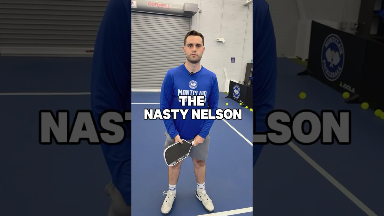 James Ignatowich was nice enough to show us The Nasty Nelson 👍 #shorts #nastynelson #pickleball