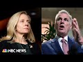 McCarthy is ‘obsessed’ with keeping speakership but ‘unwilling’ to do the job, says Spanberger
