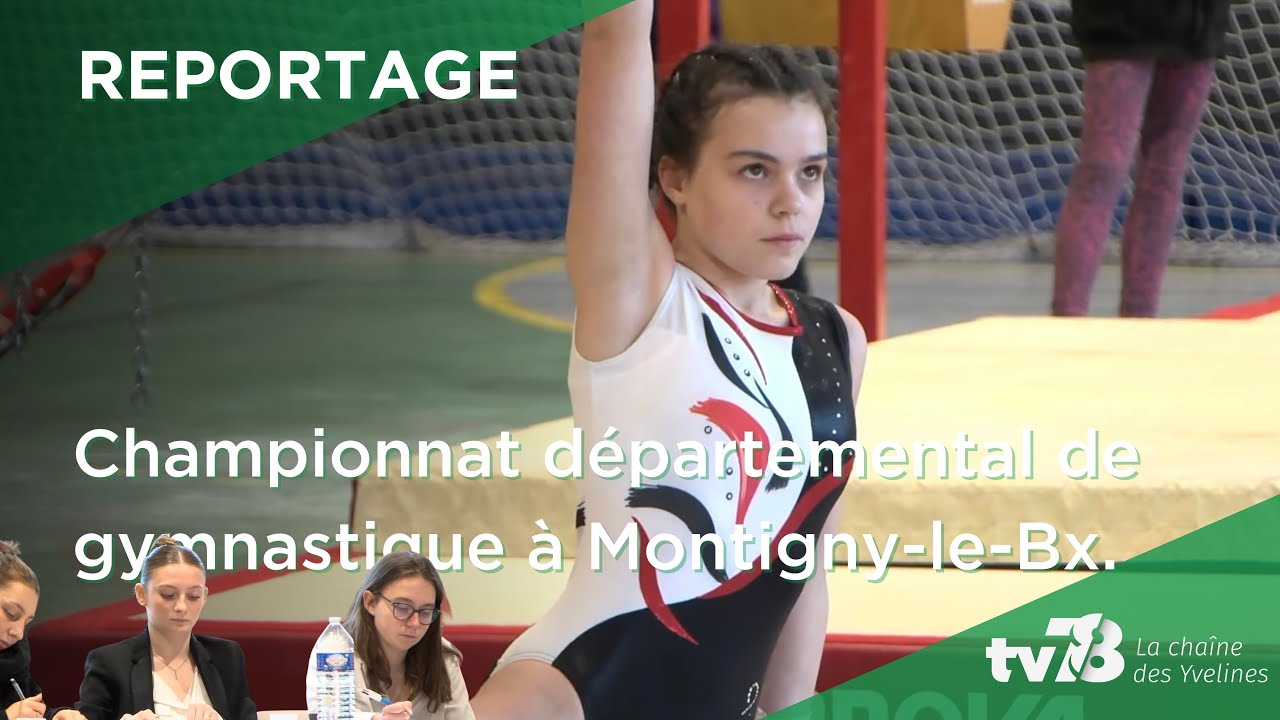 Un championnat départemental de gymnastique à Montigny-le-Bretonneux