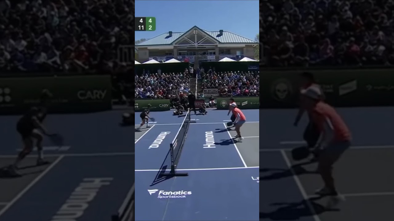Johns/Johns vs Ge/Martinez-Vich - Fanatics Sportsbook North Carolina Cup (7) #shorts #pickleball