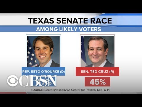 Can Beto O'Rourke upset Senator Ted Cruz in Texas?