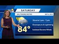 Maryland weather forecast: Thunderstorms, damaging wind possible Saturday  - 02:50 min - News - Video