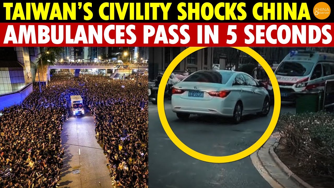 Why Is China So Far Behind the World? Ambulances and Fire Trucks Blocked, the World Is Shocked