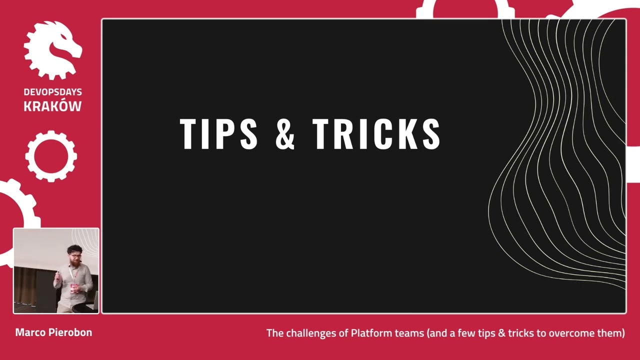 DevOpsDays Kraków 2024 - The challenges of Platform teams... - Marco Pierobon