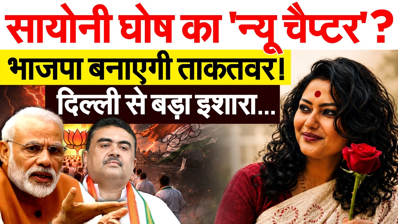Saayoni Ghosh का 'न्यू चैप्टर' ? भाजपा बनाएगी ताकतवर ! दिल्ली से बड़ा इशारा...