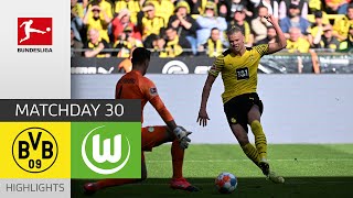 Borussia Dortmund — VfL Wolfsburg 6-1 | Highlights | Matchday 30 – Bundesliga 2021/22