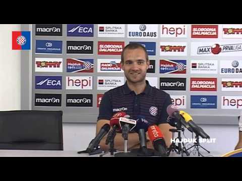 Goran Milović press conference