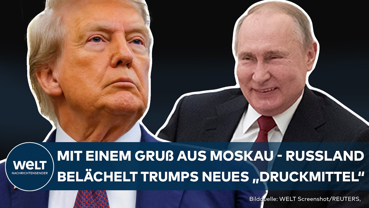 UKRAINE-KRIEG: Russland reagiert auf Trumps neustes Druckmittel! Dmitriev bekräftigt Putins Worte