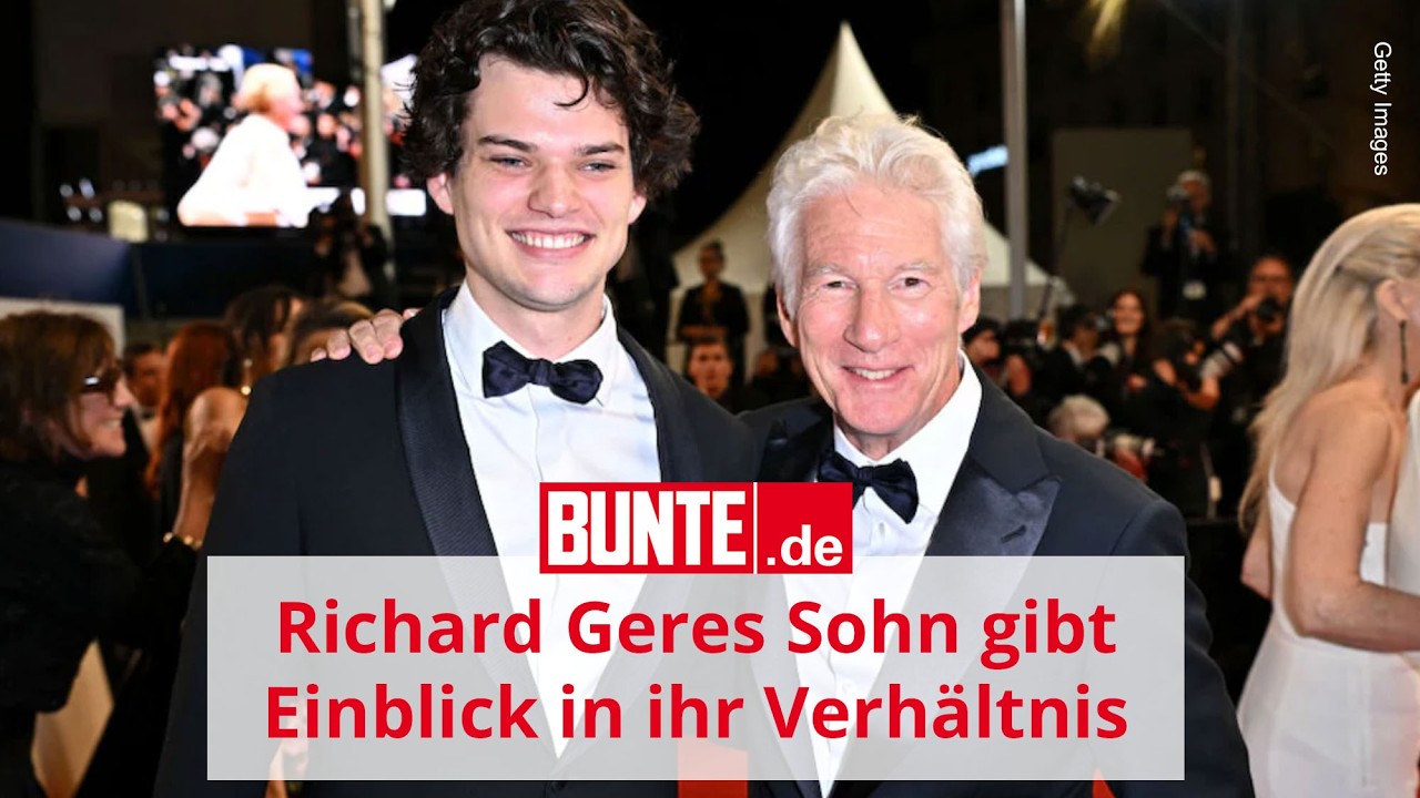 "Fantastisch": Richard Geres Sohn gibt Einblick in ihr Verhältnis