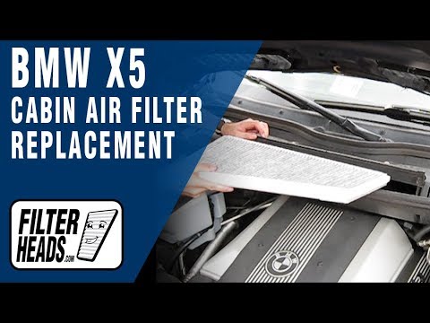 BMW X5 (E53) - Cabin Air Filter Replacement