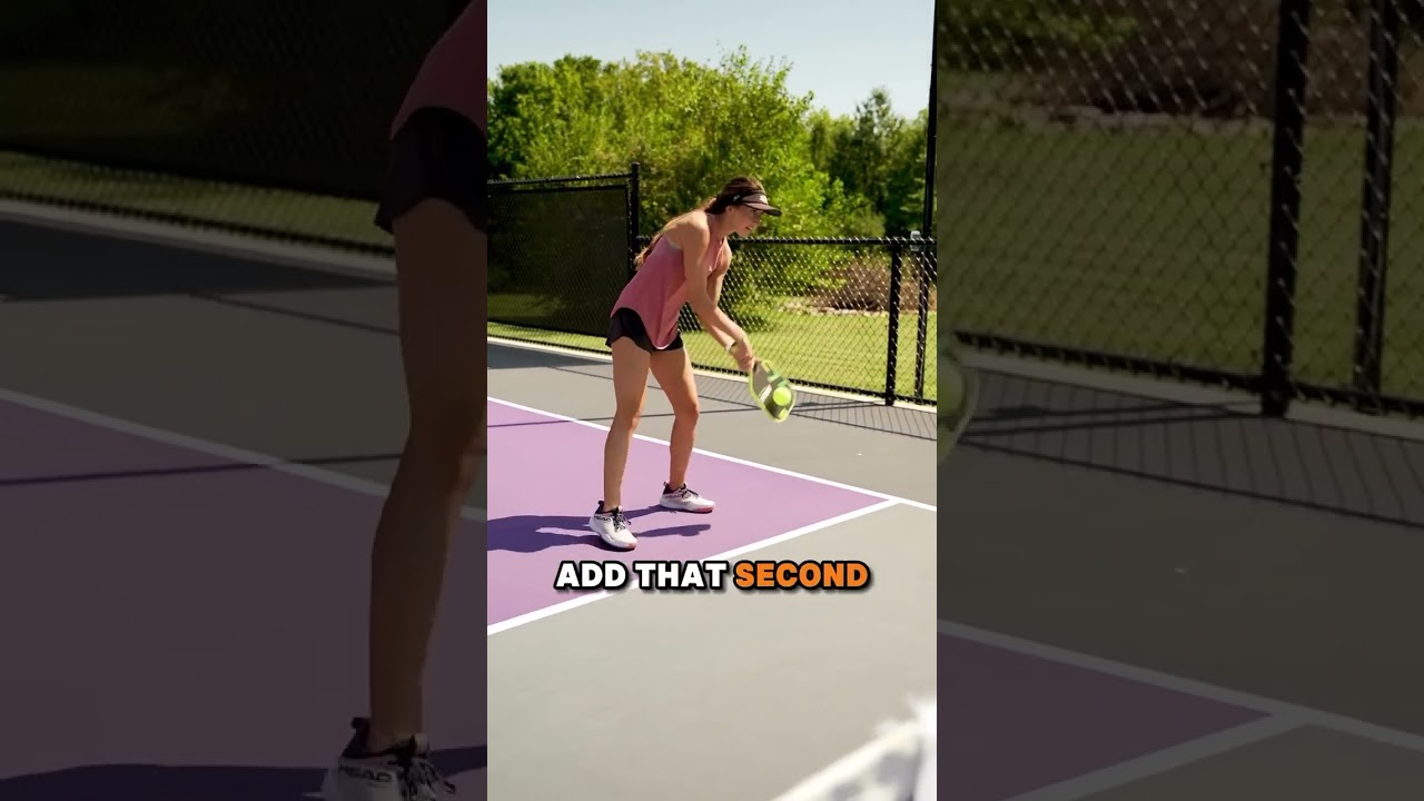 Master the Two-Handed Backhand Dink 💯