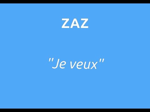 musique avec parole de zaz