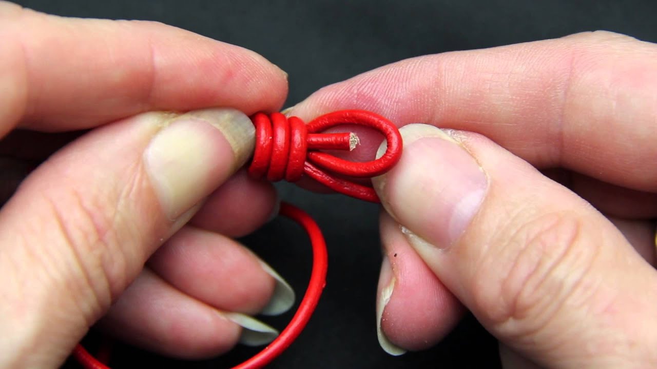 Sliding Knot Tutorial Left Right Handed YouTube