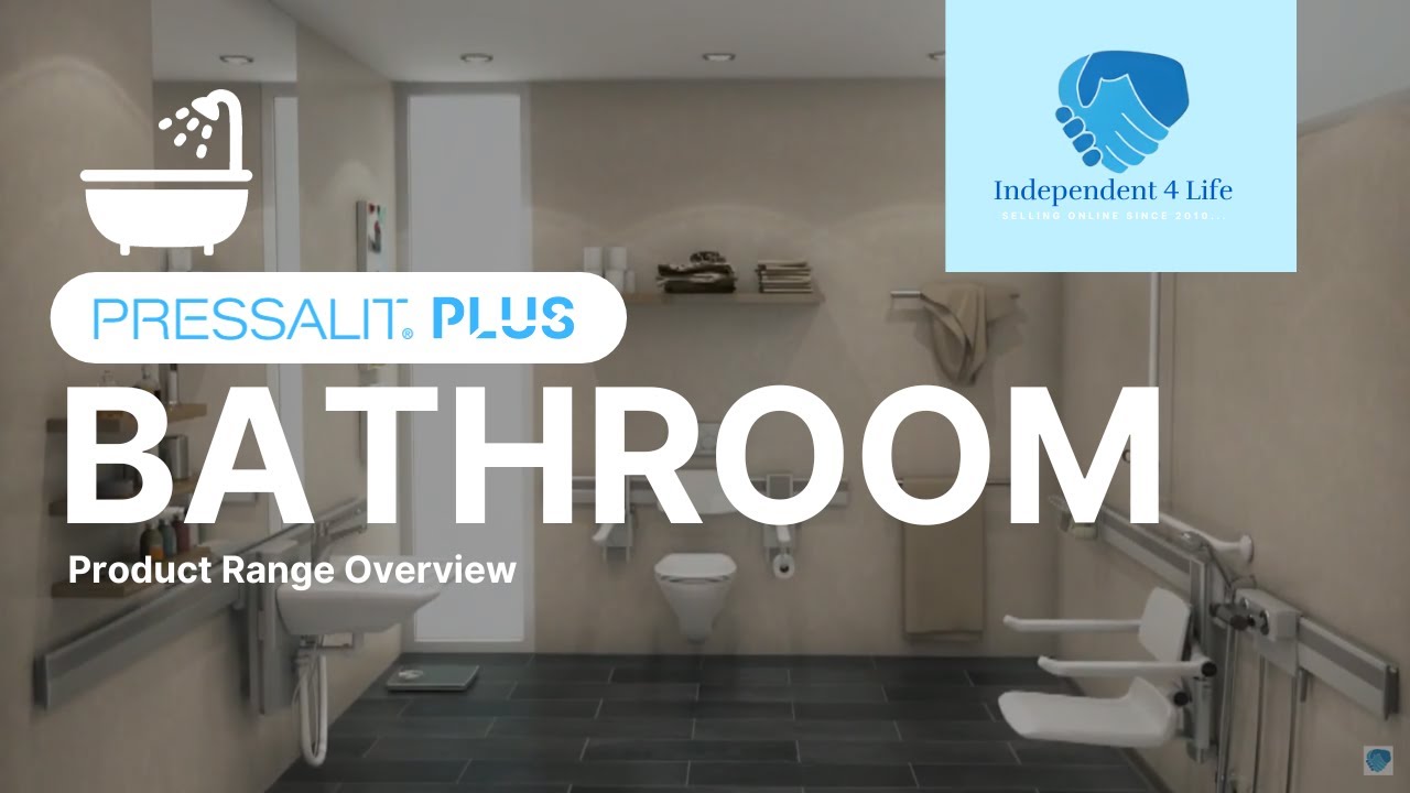 Pressalit Care PLUS - Bathroom Product Range Overview - English - YouTube