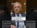 RFK Jr. calls ousted CDC director a liar after saying she had unimpeachable credentials