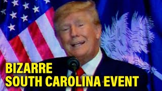 Trump holds DERANGED Campaign Rally Inside South Carolina State House