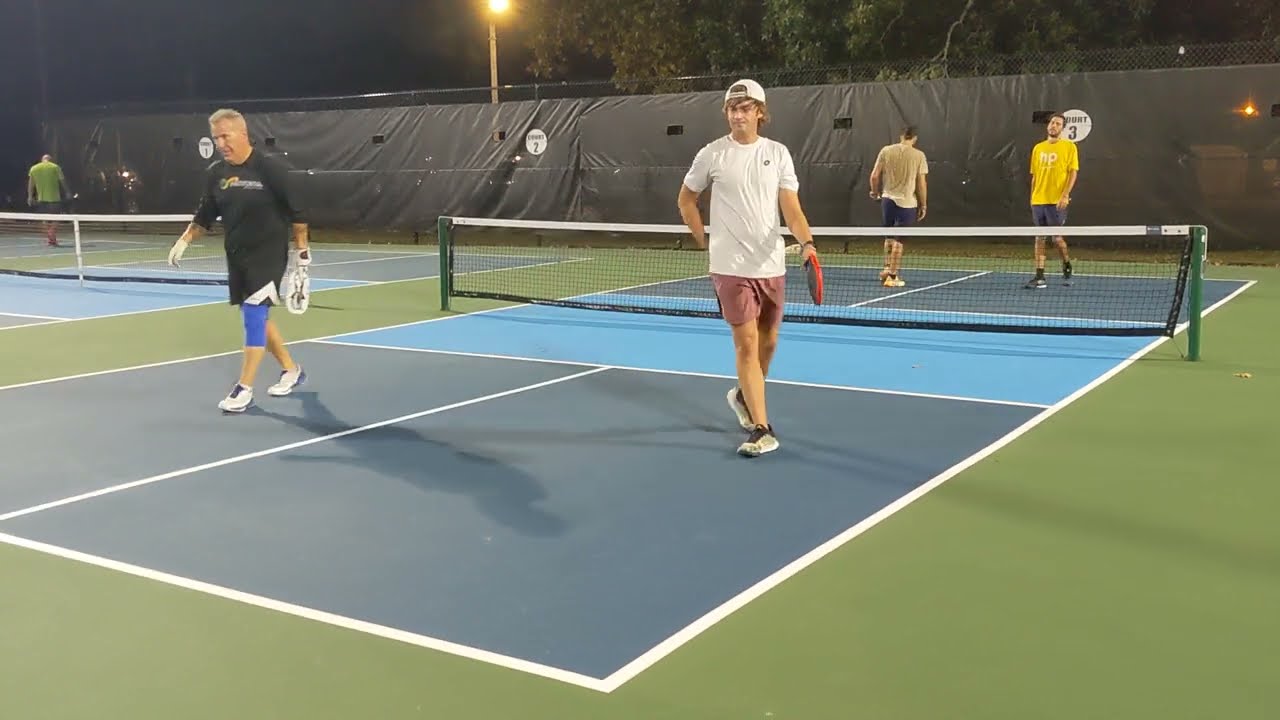 SWITCH-HANDER & COLLEGE KID DOMINATE! 4.5 Pickleball Rec Game at Midway Park in Myrtle Beach, SC
