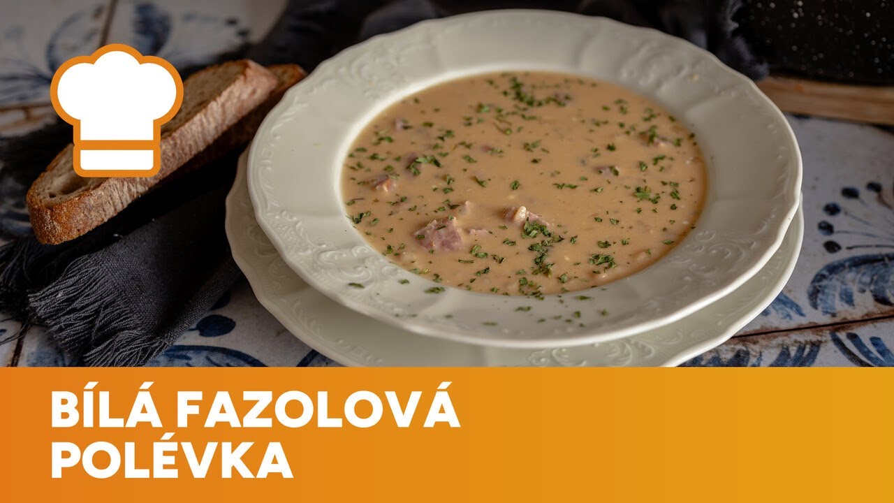 Bílá fazolová polévka v chladných dnech zahřeje, ale také zasytí