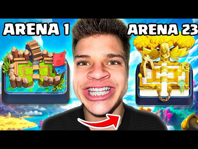 1v1 vs EVERY Arena in Clash Royale