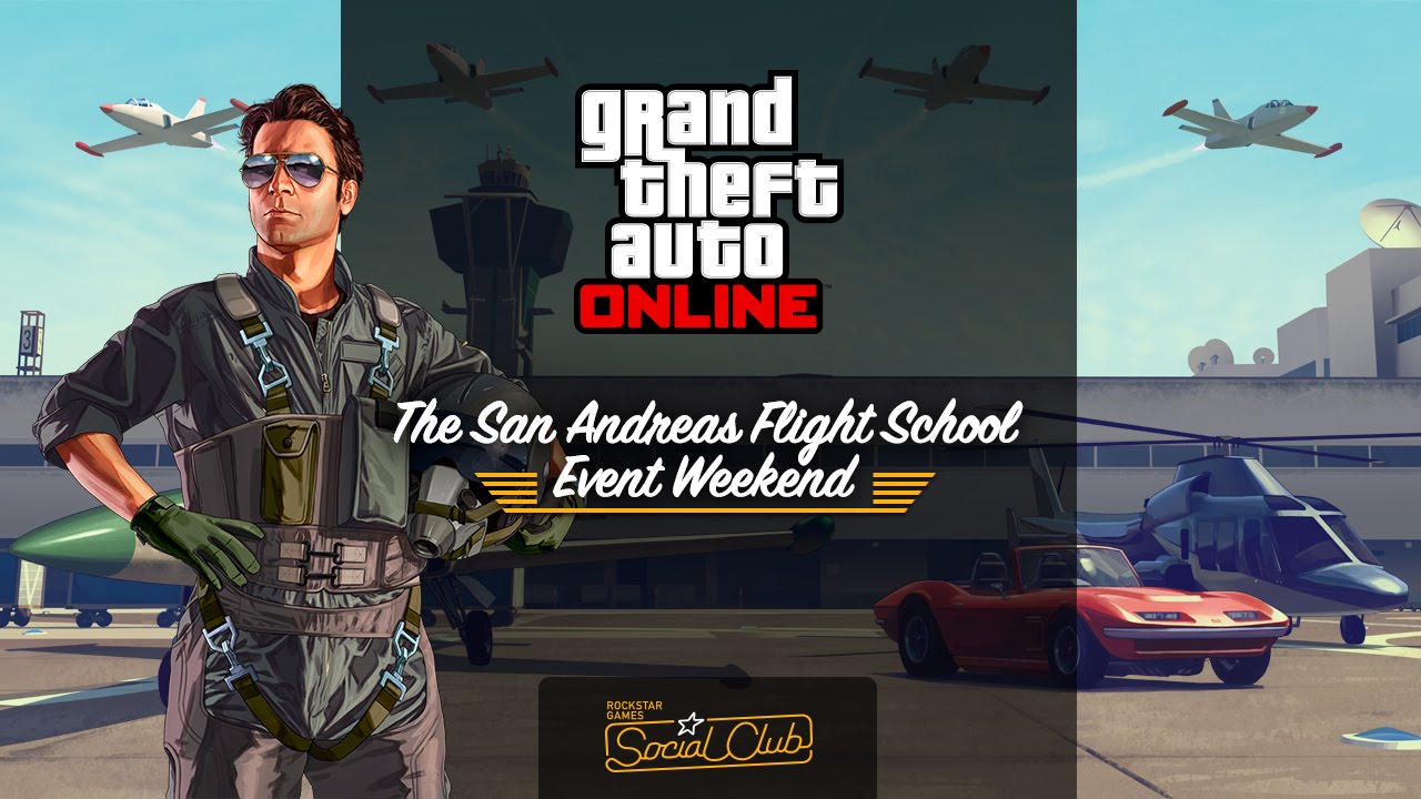 Grand Theft Auto Online - San Andreas Flight School - Rockstar Games