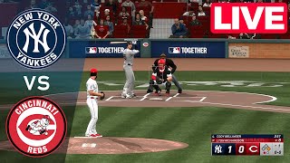 MLB LIVE🔴 New York Yankees vs Cincinnati Reds - Jun 23, 2025 | Full Game MLB 2025 EN VIVO