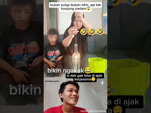 adeknya gak bisa di ajak kerjasama😂🤣#videolucu #lucuabis #ngakakkocak #zaidansyatir #ngakakabis #fyp
