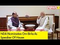 Ahead Of Historic Speaker Elections | NDA Nominee Om Birla Meets PM Modi | NewsX
