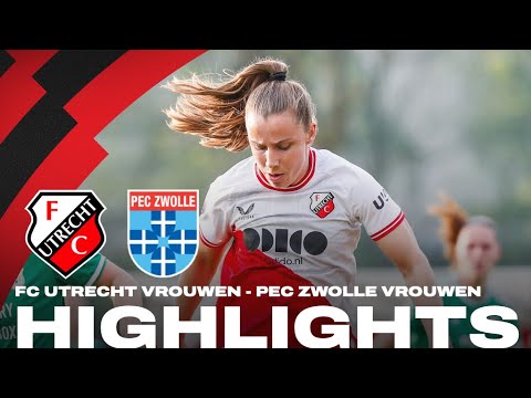 FC Utrecht Vrouwen - PEC Zwolle Vrouwen | HIGHLIGHTS