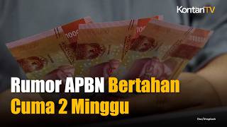 Muncul Rumor APBN Mampu Bertahan 2 Minggu, Menkeu Purbaya Angkat Bicara