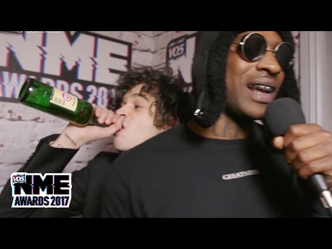 Matty Healy jumps in as Skepta discusses staying focussed at the VO5 NME Awards 2017