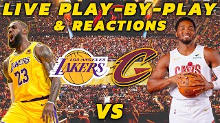 Los Angeles Lakers vs Cleveland Cavaliers | Live Play-By-Play & Reactions