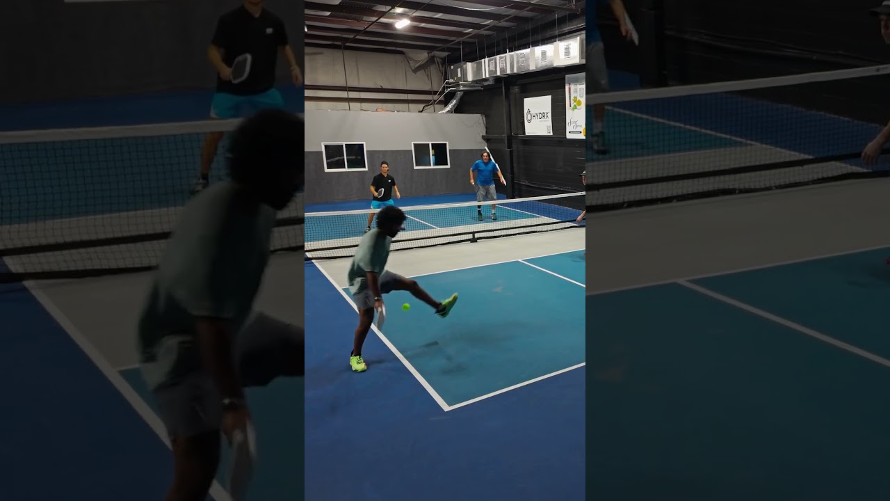 🥷Tweener and Good Defense #pickleball #sporthighlights #pickleballhighlights #sports