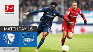 VfL Bochum — Hertha Berlin 3-1 | Highlights | Matchday 16 – Bundesliga 2022/23