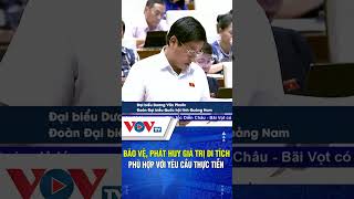 Bảo vệ, phát huy giá trị di tích phù hợp với yêu cầu thực tiễn