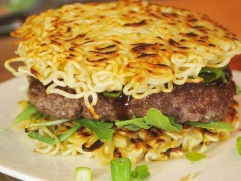 Ramen Burger Recipe! - YouTube