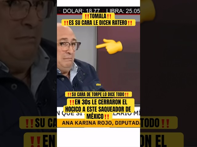 ‼️TOMALA‼️EN SU CARA RATERO‼️ #amlo #4t #claudiasheinbaum #noticiasamlo #morena #politica #méxico