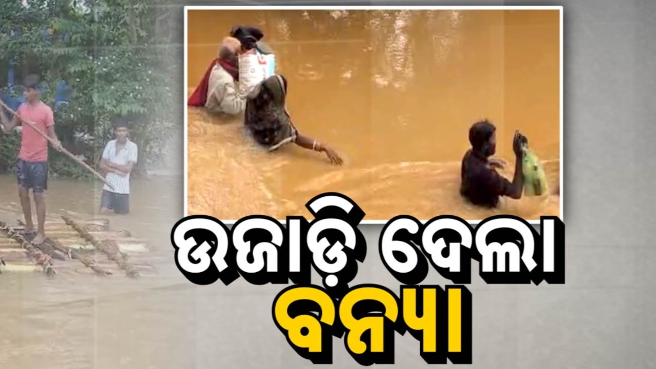 🔴Live | ଉଜାଡ଼ି ଦେଲା ବନ୍ୟା | Odisha Flood Crisis | Odisha Disaster | Argus News