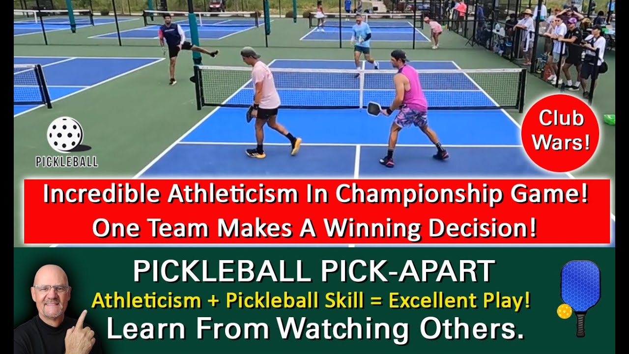 Pickleball! Masterful Moves! Watch These Pickleball Players Demonstrate Elite Athletic Skill!